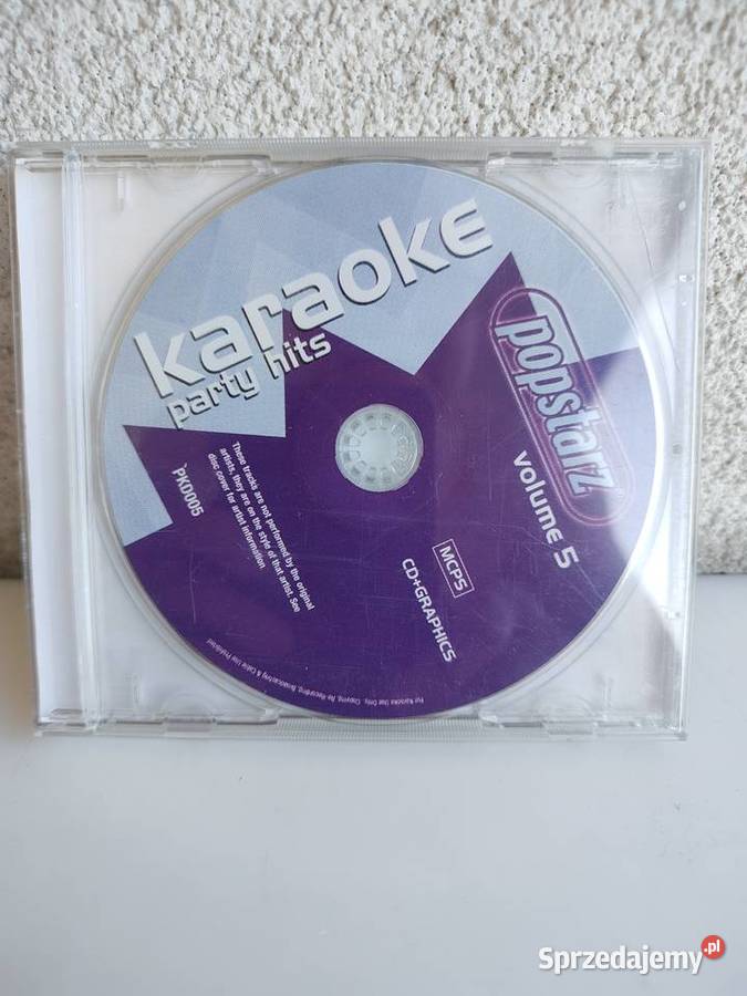 Płyta CD Karaoke party hits Volume V Płyty i kasety warmińsko-mazurskie