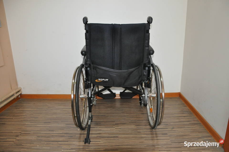 33 Wózek inwalidzki ręczny Sopur Easy LIFE Sprzęt rehabilitacyjny i ortopedyczny