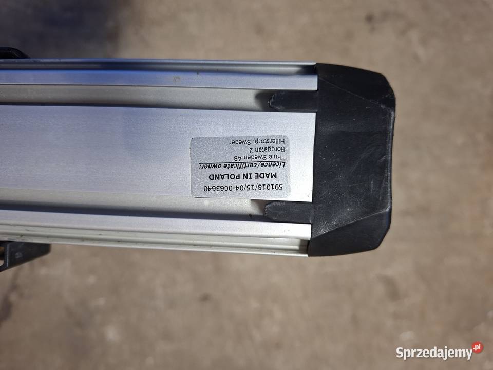 bagażnik rowerowy dachowy THULE proride 591 osobowe