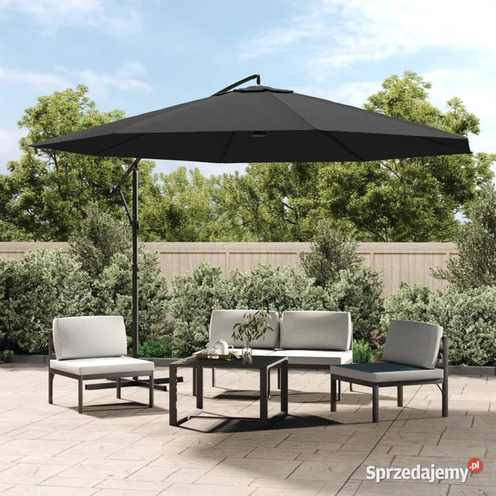 Parasol wiszący z aluminiowym słupkiem 350
