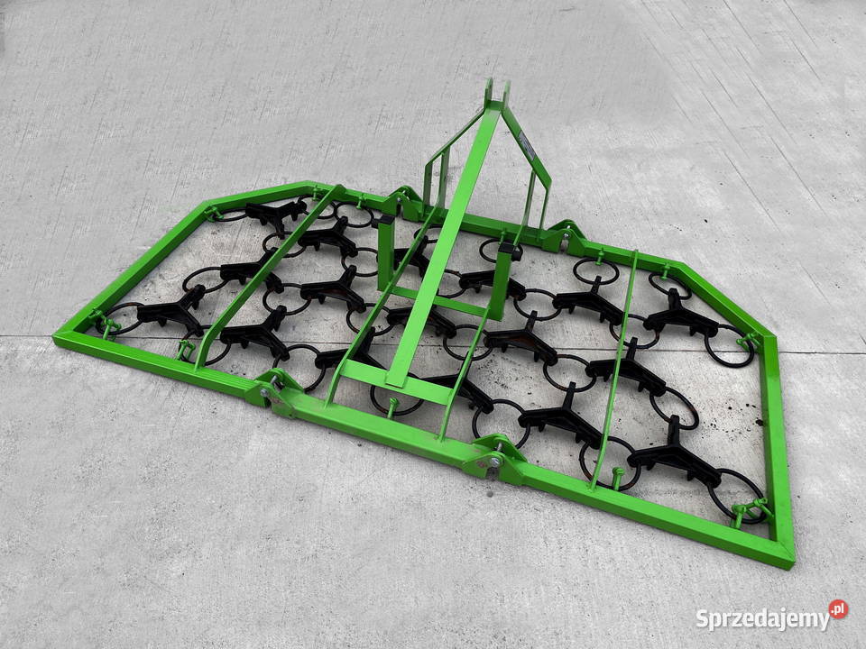 3 brona łańcuchowa włoka rozkładana 2m dostawa nieuszkodzony Gniewkowo sprzedam