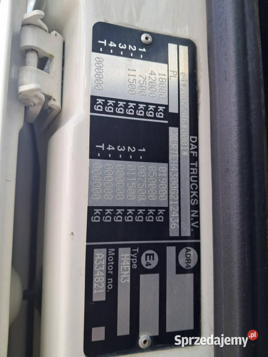 DAF xf 480 Komorniki sprzedam