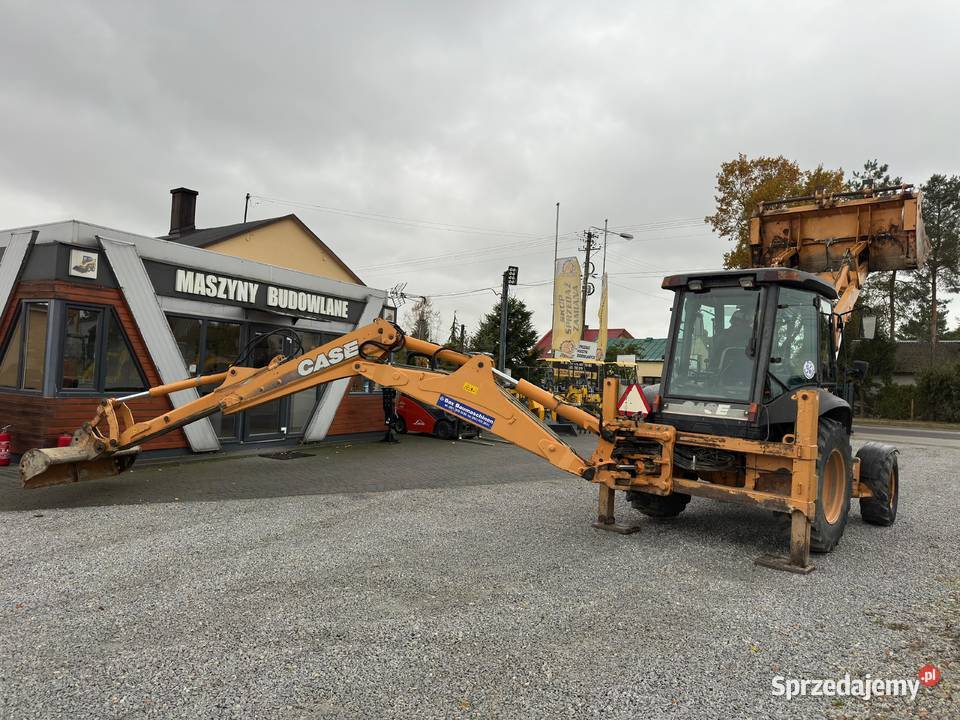 KoparkoŁadowarka CASE 580 SR z 2006 roku koparka Złoczew