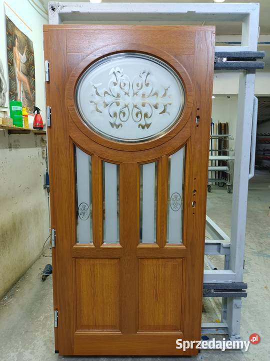 Drzwi drewniane Drzwi zewnętrzne Brodnica