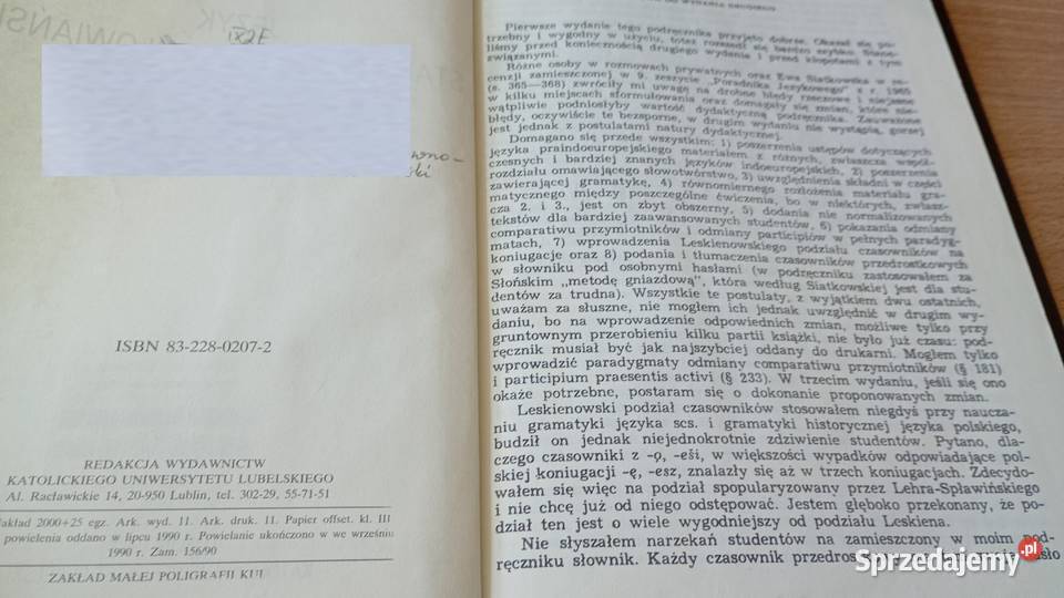 Język staro cerkiewno słowiański Tadeusz Gdańsk