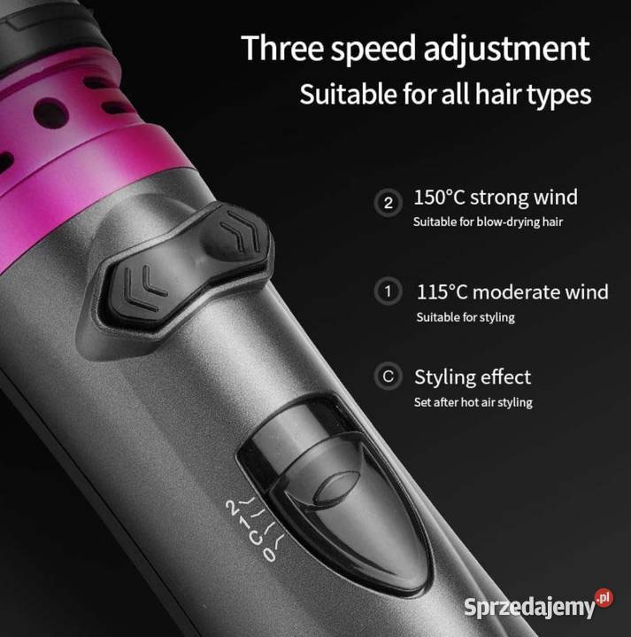 Mocna suszarkolokówka 9001200W MXN101 Jonizacja Szczerbice