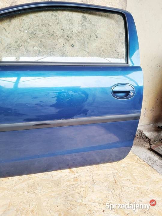 DRZWI KOMPLETNE LEWY PRZÓD OPEL CORSA C 3 osobowe Drzwi Sosnowiec