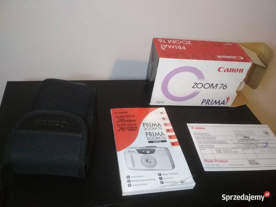canon aparat kompaktowy na klisze nie używany Kraków sprzedam