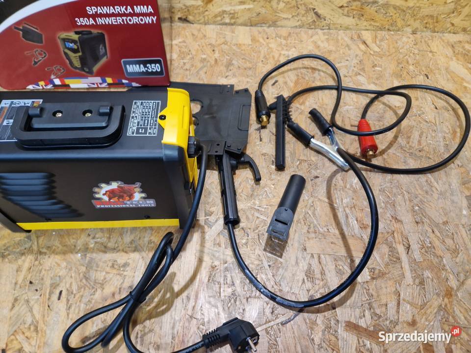 SPAWARKA Inwertorowa MMA bull tech 350 Amper LCD Głogowa