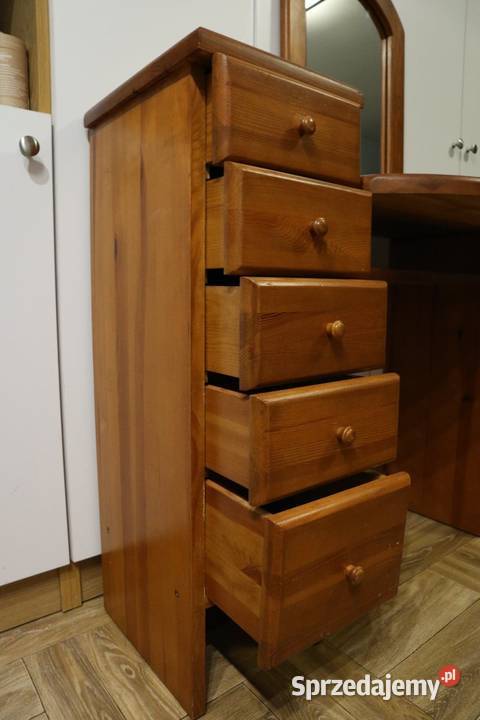 Toaletka sosnowa z lustrem wielkopolskie Leszno