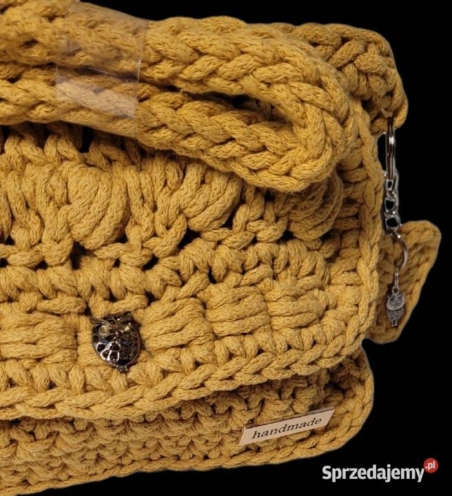 Torebka ze sznurka bawełnianego Krzywaczka