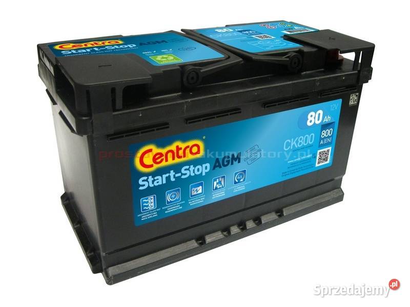 Akumulator Centra AGM CK800 80Ah 800A sprzedam