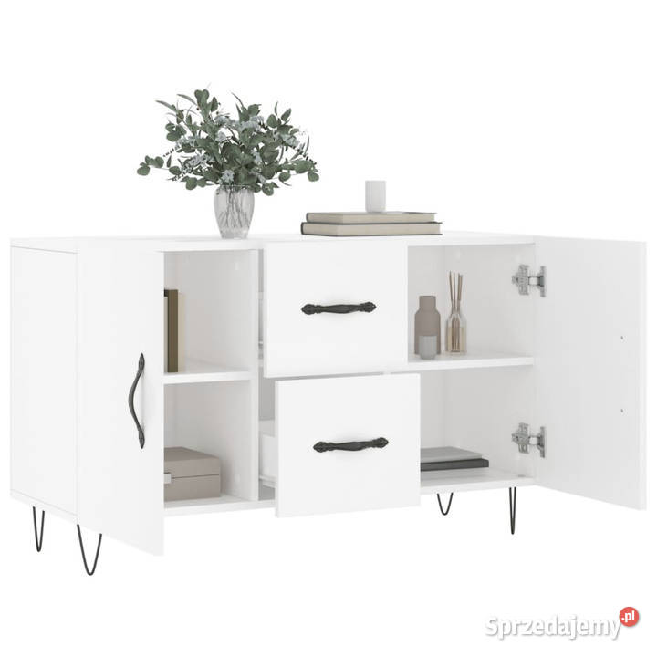 Komoda biała 100x36x60 materiał drewnopochodny Warszawa