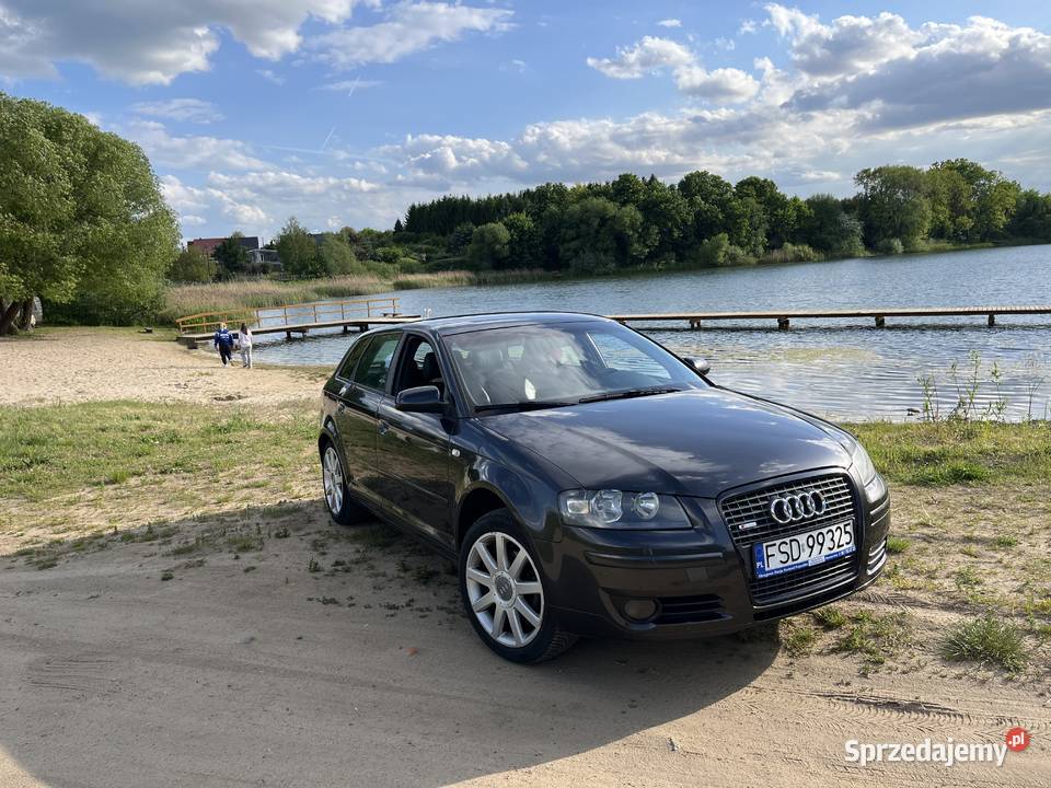 Audi a3 8p 16 115 sline 2005 benzyna Strzelce Krajeńskie