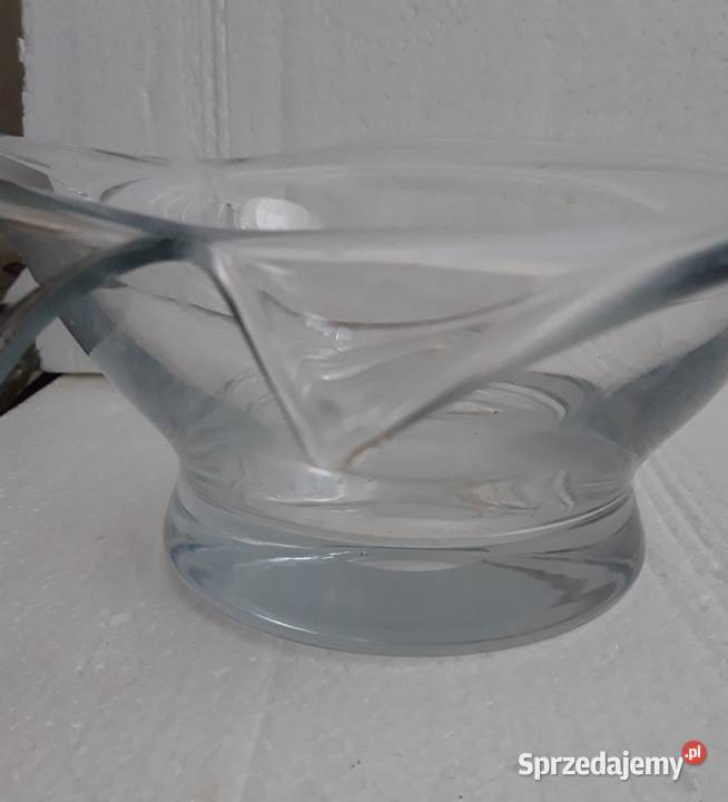 Szklana miska patera Vetri DI Fidenza Włochy Warszawa