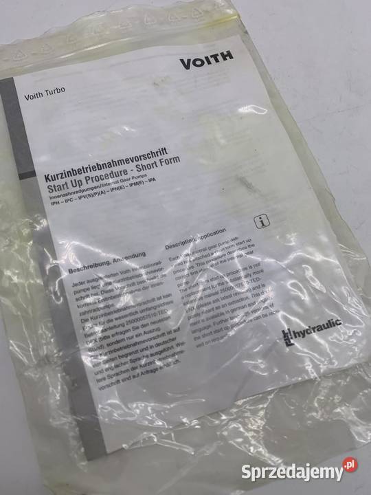 Voith IPC 550 101 IPV 310 Double Pump Warszawa