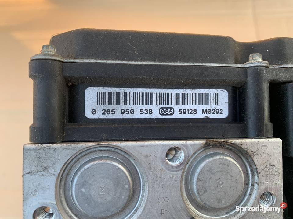0265950538 pompa sterownik abs Saab 95 95 Szczecin