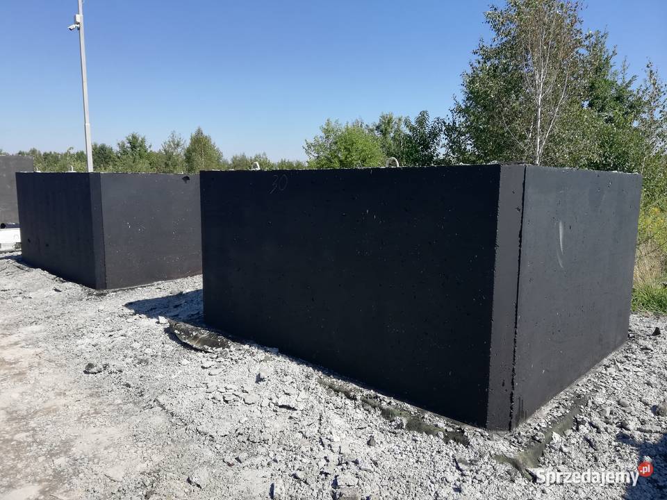 szambo zbiorniki betonowe 100 SZCZELNE CAŁA łódzkie Uniejów