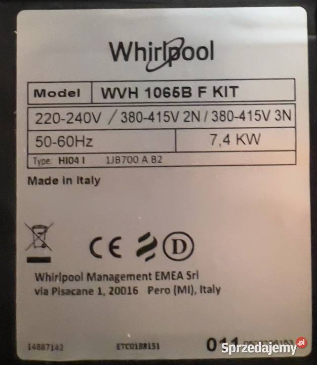 Outlet Agd Płyta indukcyjna z wyciągiem Pozostałe Warszawa