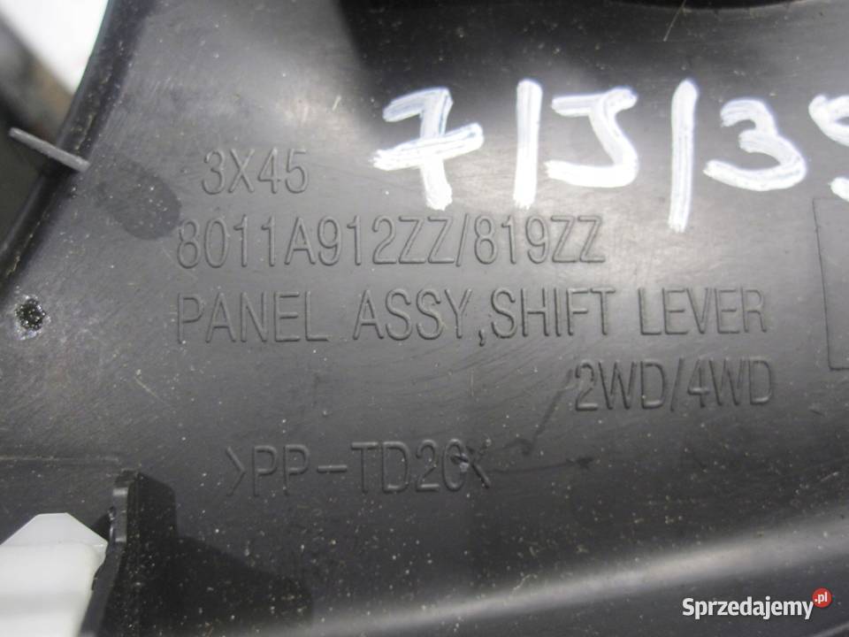 MITSUBISHI ASX I 11r osłona tunelu środkowego Kielce