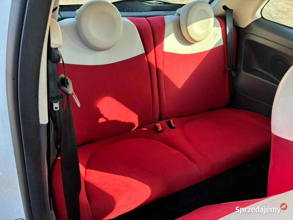 Fiat 500 niski przebieg mazowieckie Ławki