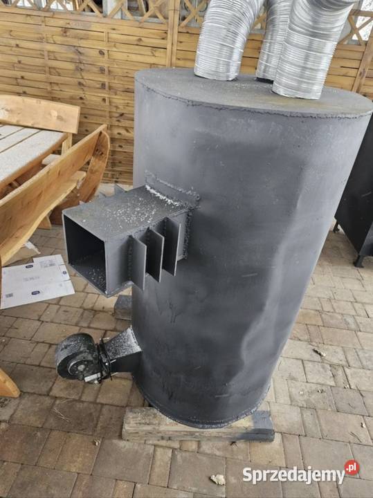 Piec nadmuchowy warsztatowy 25 kW ogrzeje do 300 Radomsko sprzedam