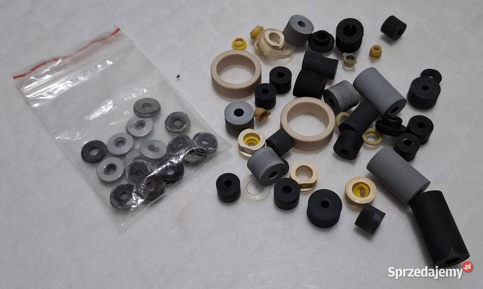 Gumowe podkładki tuleje mix zestaw śląskie Czeladź
