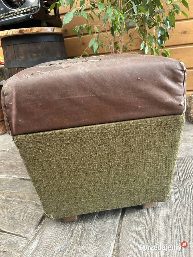 Puf PRL 36cm Ciepielów sprzedam