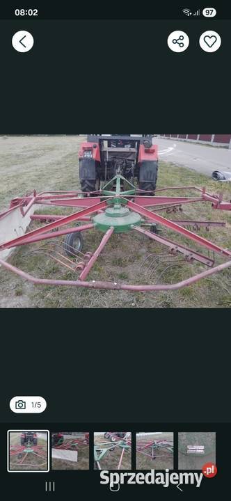 Sprzedam zgrabiarke class Claas