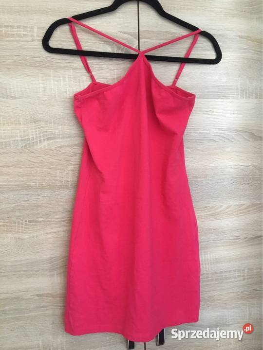Piękna różowa sukienka idealna na lato S Sinsay Polanka Wielka