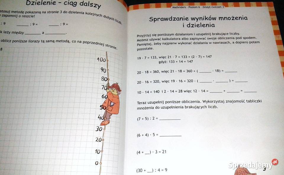 MathRiders Junior Poziom 6 Zeszyt ćwiczeń 3 Chełm