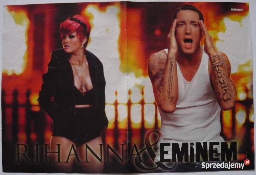 PLAKATY EMINEM RIHANNA WYPRZEDAŻ ŚWIAT PLAKATÓW Bydgoszcz sprzedam