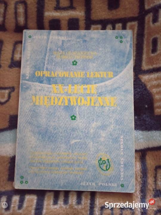 Sprzedam opracowanie lektur XXlecie Bukowno sprzedam