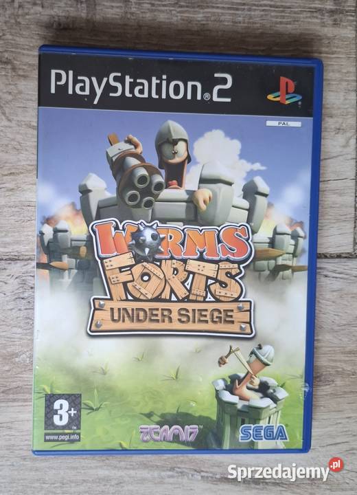 Gra Worms Forts Under Siege 2 PlayStation 2 Sony Playstation 2 Żuromin