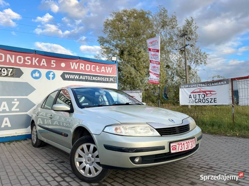 Renault Laguna 19 DCI Liftback Alufelgi Klima Rok produkcji 2002 Wrocław
