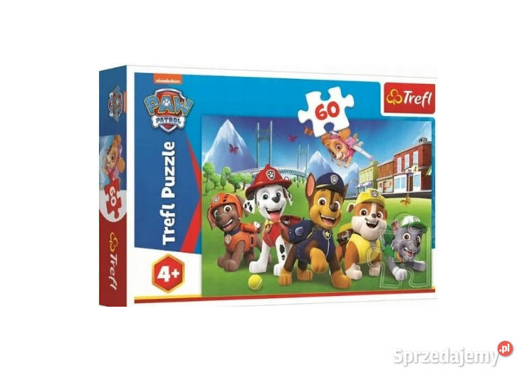 Puzzle Psi Patrol Na Polanie 60 Elementów Trefl Dla Dziecka Bielsko-Biała