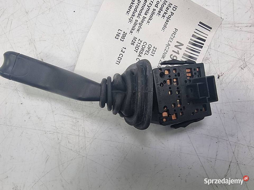 PRZEŁĄCZNIK ZESPOLONY OPEL CORSA C 09185413 Lipno sprzedam