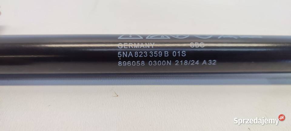 VW TIGUAN ALLSPACE SIŁOWNIK MASKI 5NA823359B KTL