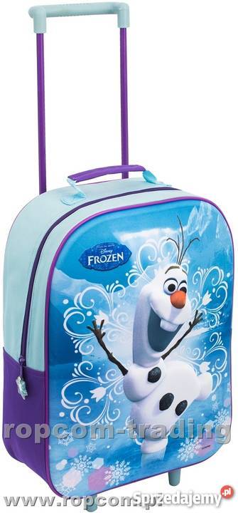 FROZEN Kraina Lodu Walizka na Kółkach Bałwan Mogilany