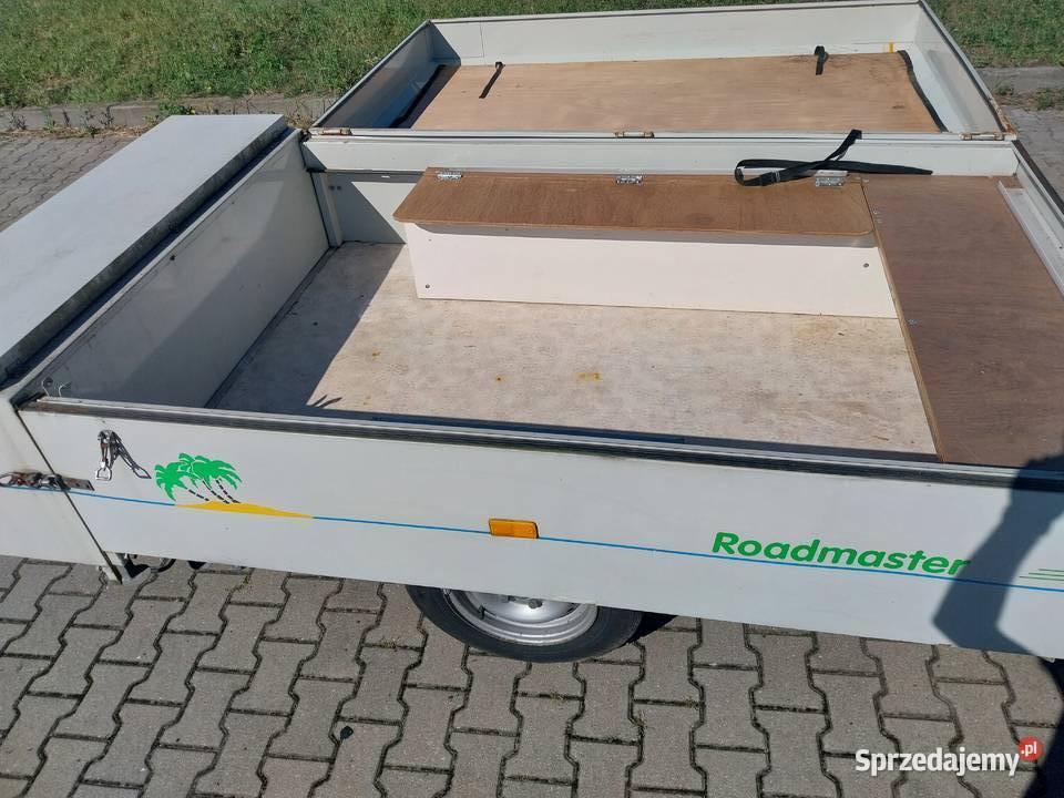 Przyczepa lekka ROADMASTER towarowado własnej Grzebowilk
