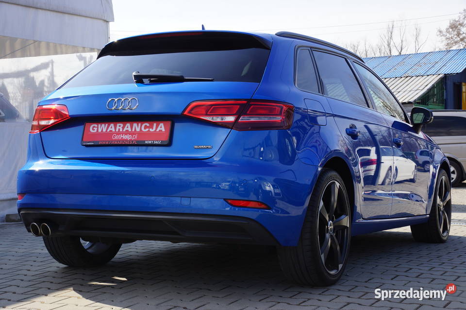 Audi A3 20 TDI CR 150 Lift 4x4 Virtual Navi niebieski małopolskie