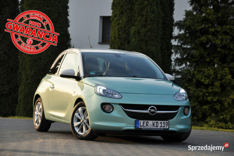 Opel Adam 1.4i(100KM)*Led*Skóry*Klimatronik*Grzana Kierownica*Parktronik*A…