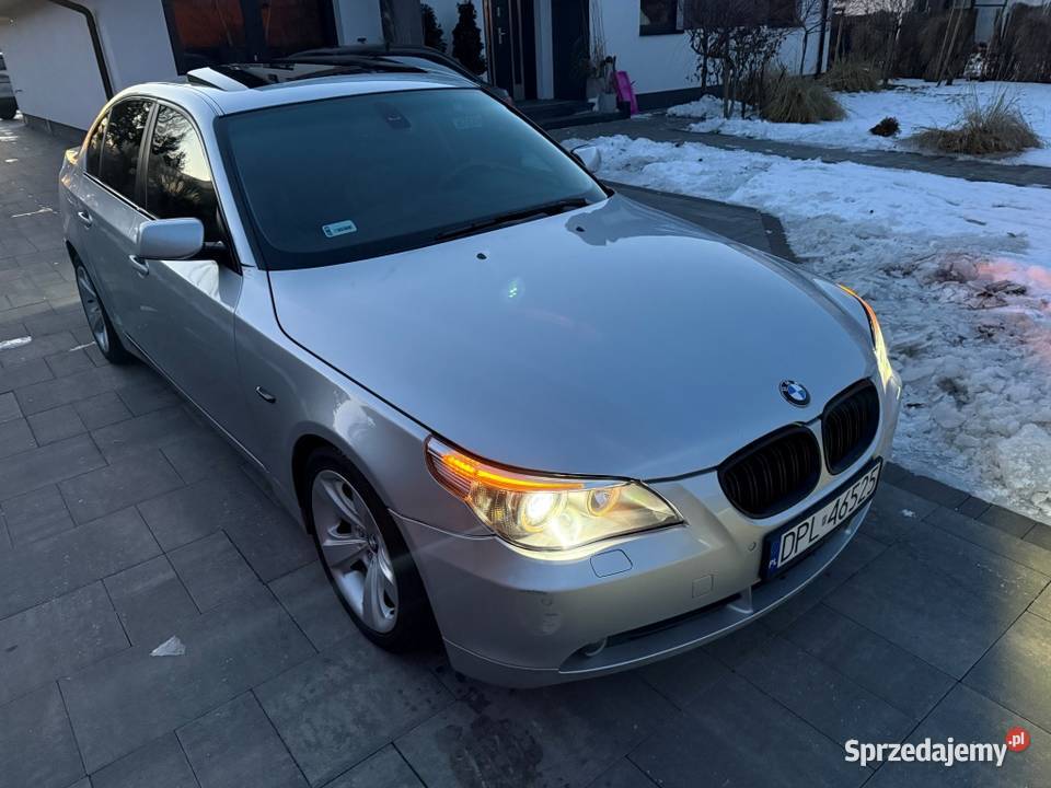 BMW E60 525d 2005 Automat 230 mapie xenon czujnik deszczu Sochaczew