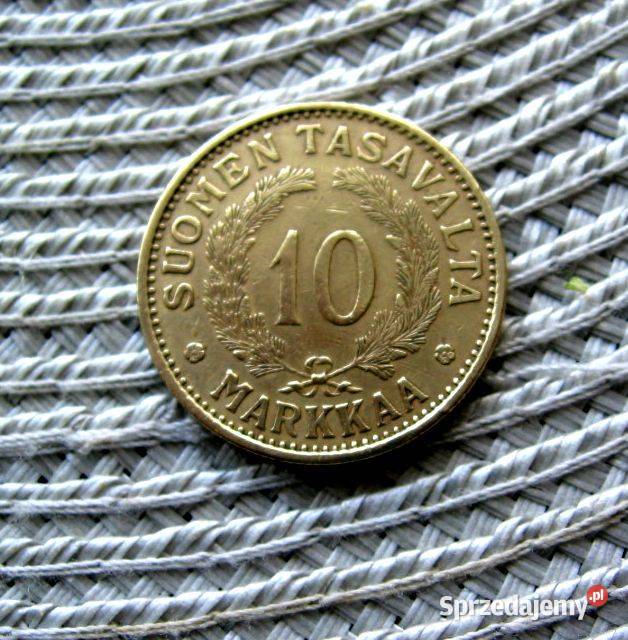 Finlandia 10 Markka 1930r Kalisz