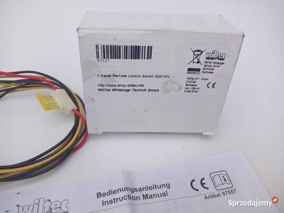 MODUŁ PILOT WILTEC 4 KANAŁ 433 MHz INFINITI wyposażenie elektryczne Układ elektryczny wielkopolskie sprzedam