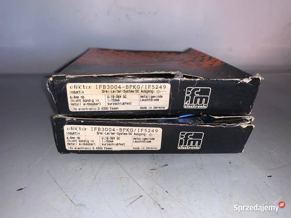 IFM IF5249 IFB3004BPKG Inductive Sensor Warszawa