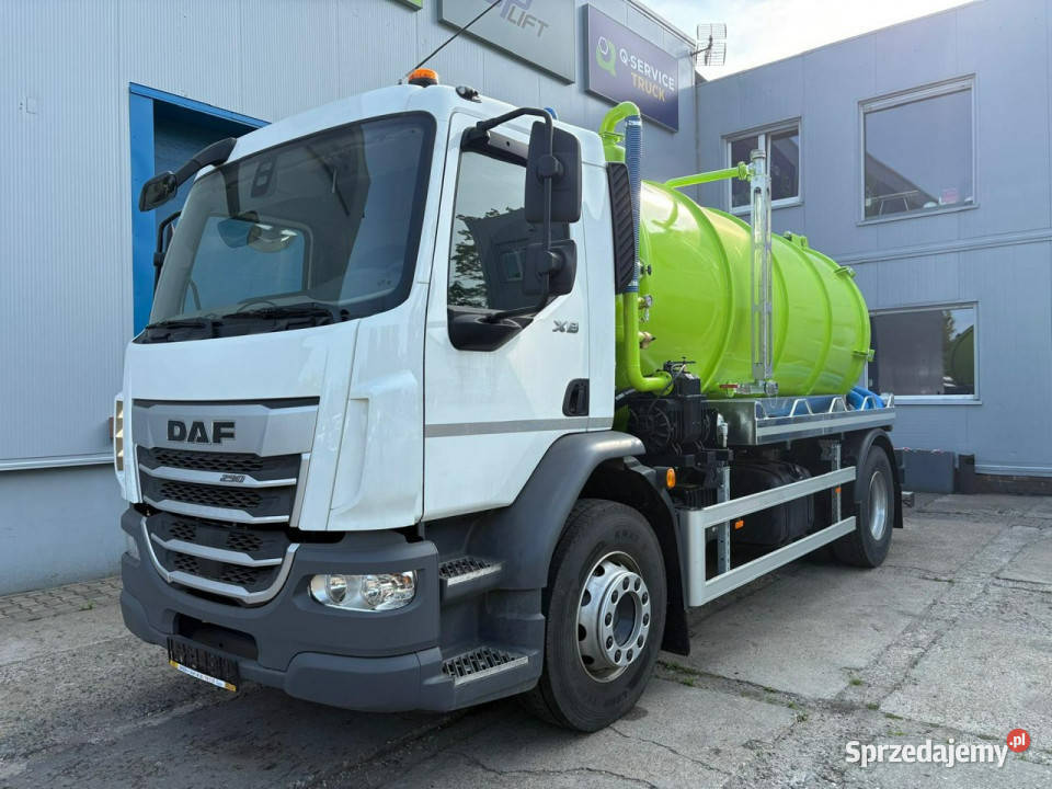 śmieciarki DAF XB 290 zabudowa asenizacyjna GP Samochody ciężarowe mazowieckie Sokołów