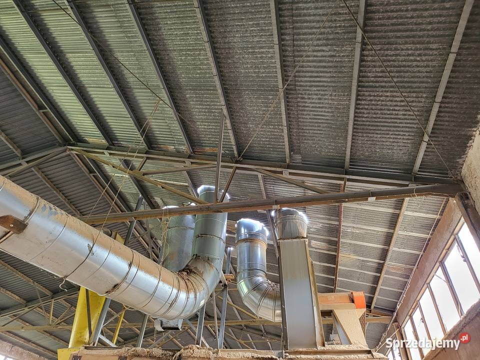 Kompletna linia instalacja odciągu TROCIN Zielona Góra