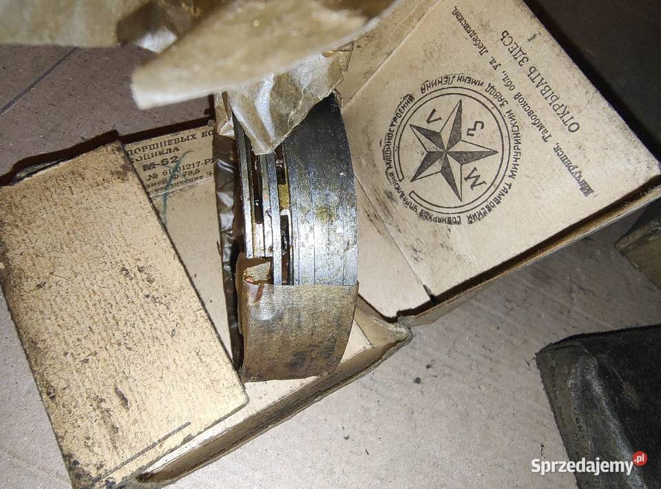 Oryginalne pierścienie tłokowe M72 Leszno