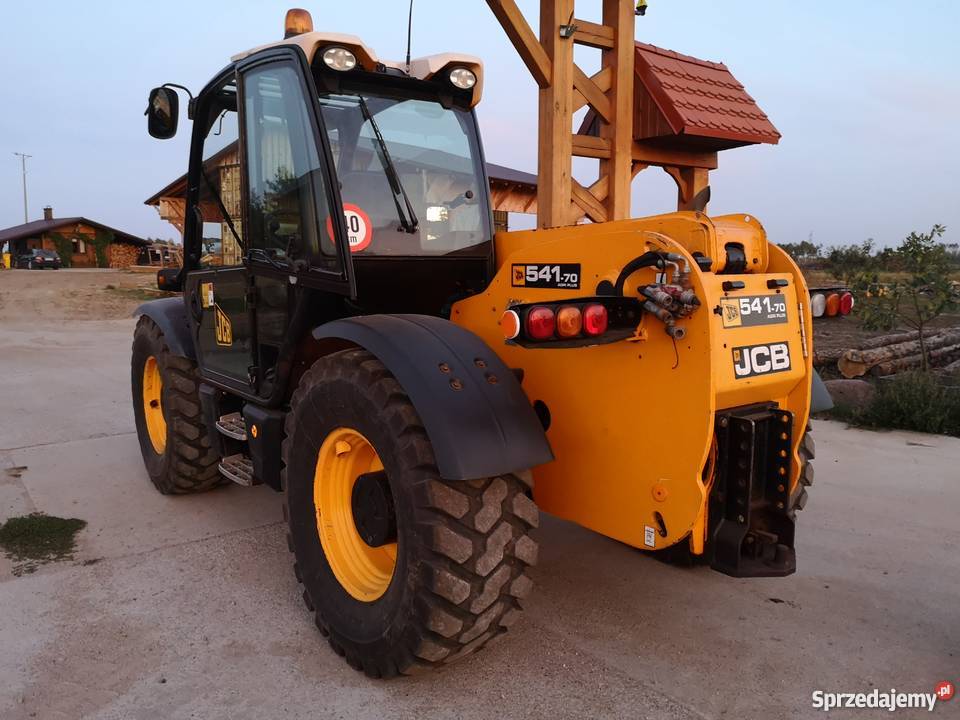 JCB 541 Ładowarka teleskopowa oryg BDB stan,BRUTTO (manitou JCB ŁADOWARKA TELESKOPOWA 541 70 TURBO 7 M 4.1 T Opinie i